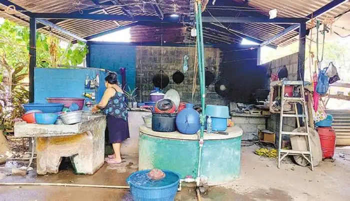 Las familias en Condadillo tienen pozos para extraer agua de consumo. / I.C.