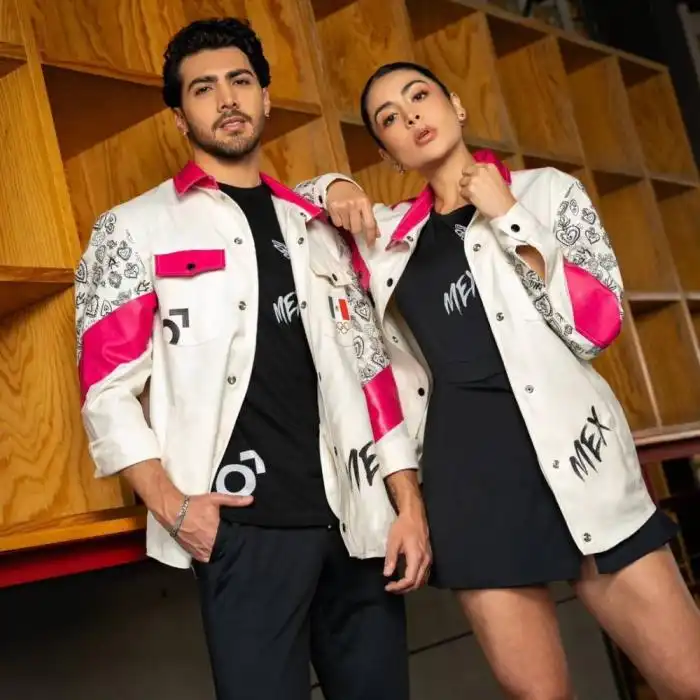 México. Llama la atención el color rosado.