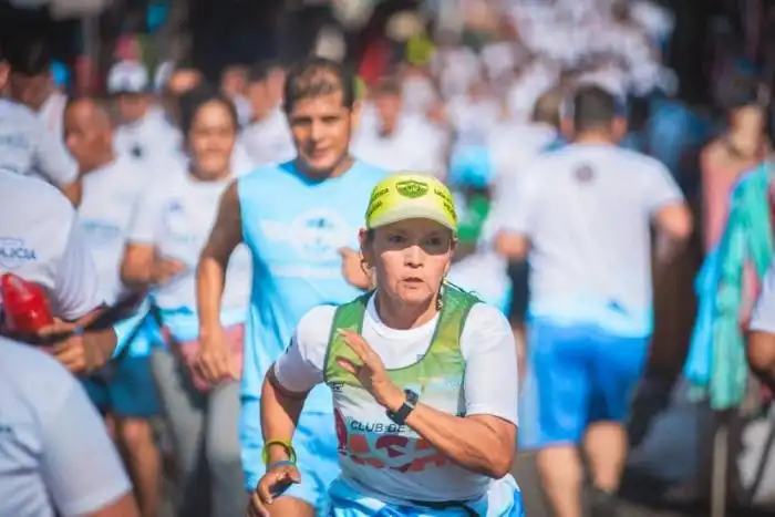 La participación en la carrera fue gratuita. / Cortesía PNC.