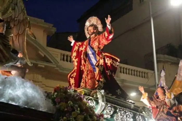 Imagen de Jesús llegando a Catedral. / Francisco Valle.