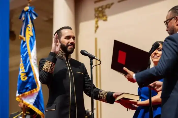 Toma de protesta del presidente de la República, Nayib Bukele, para el periodo 2024-2029.