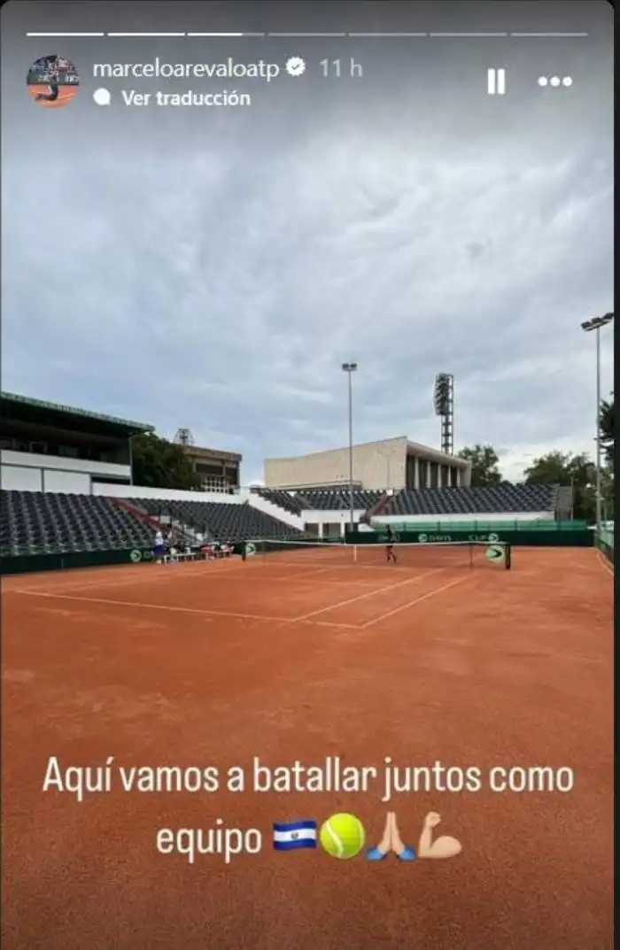 Posteo de Chelo en Instagram. Aquí se jugará. 