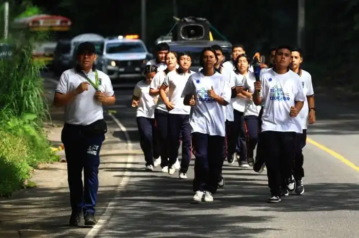 La Antorcha en La Paz recorrió todos los departamentos. / INDES