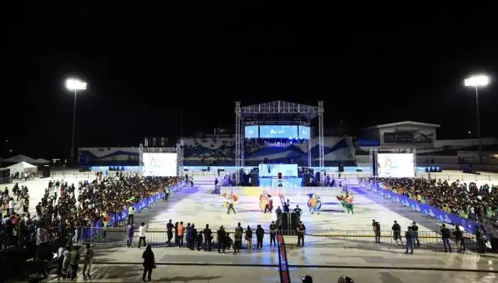 Parte de la ceremonia de inauguración de  losJuegos CODICADER 2024. / INDES