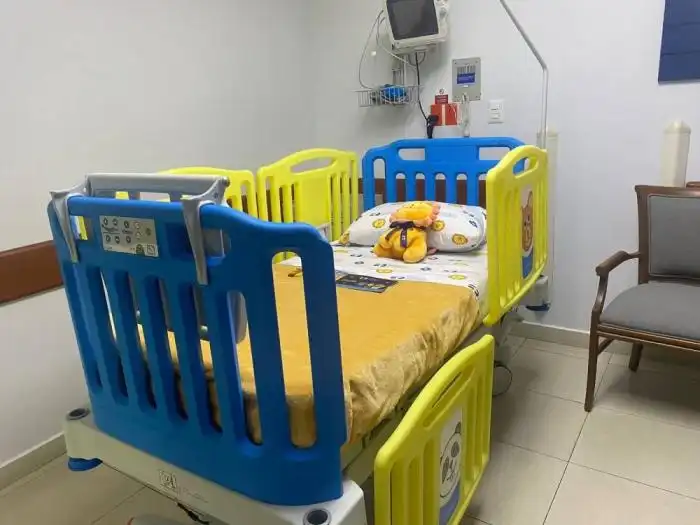 Una de las áreas de la pediatría del hospital de Diagnóstico Escalón. / Sarah Calderón. 