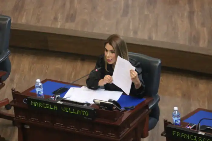 Marcela Villatoro, diputada de Arena. / Lisbeth Ayala.