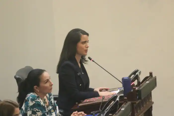 Claudia Ortiz, diputada de Vamos. / Lisbeth Ayala.