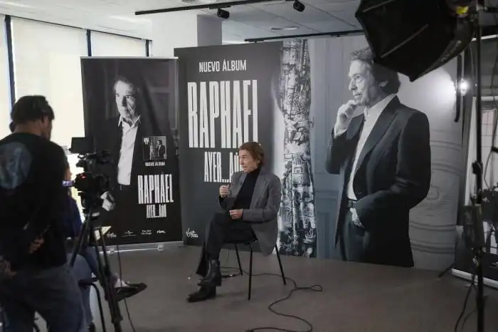 Durante la entrevista con Europa Press.