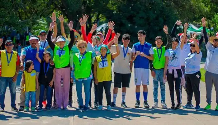 Niños y adultos se sumaron a las actividades del festival. / Dirección de Integración