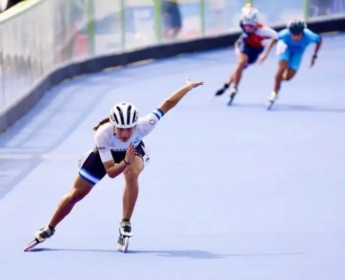 Ivonne Nóchez tuvo un año de ensueño en el patinaje.